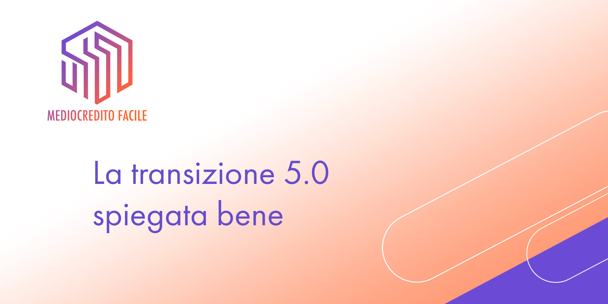 La transizine 5.0 spiegata bene